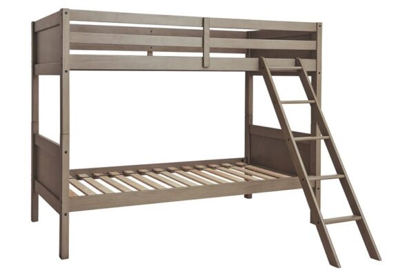 Lettner Light Gray Twin/twin Bunk Bed W/Ladder - Image 5