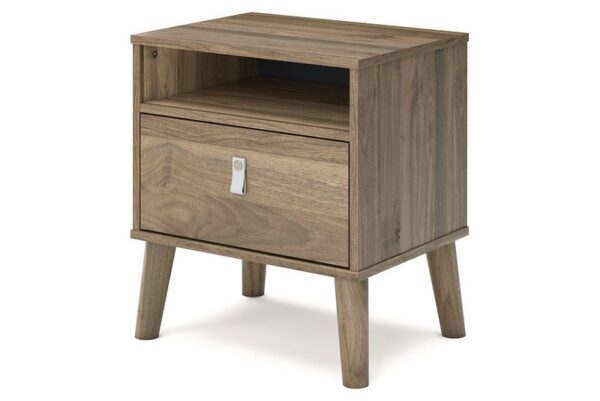 Aprilyn Light Brown One Drawer Night Stand - Image 5