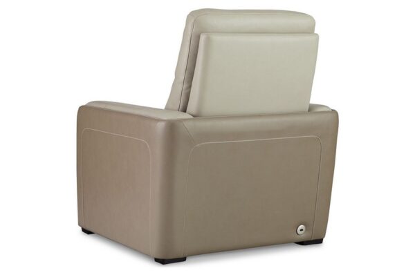 Battleville Almond Pwr Recliner/Adj Headrest - Image 6