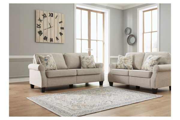 Alessio Beige 2 Pc. Sofa, Loveseat