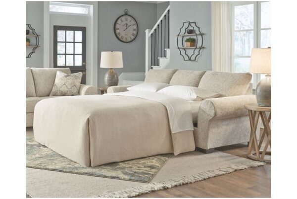 Haisley Ivory Queen Sofa Sleeper - Image 2