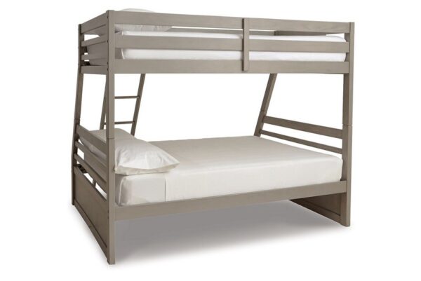 Lettner Light Gray Twin Over Full Bunk Bed - Image 6