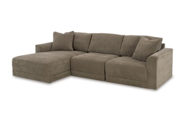 Raeanna Storm Left Arm Facing Corner Chaise 3 Pc Sectional - Image 2