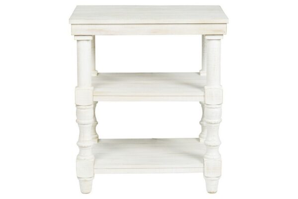 Dannerville Antique White Accent Table - Image 3