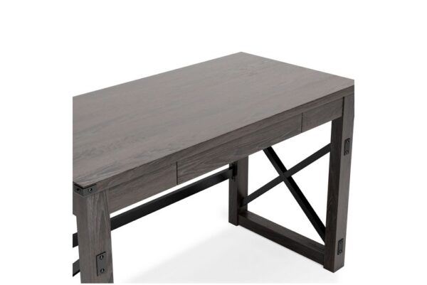 Freedan Grayish Brown Home Office Desk - Image 9