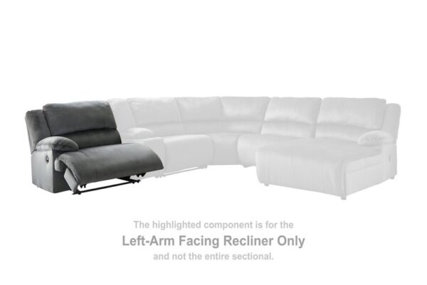 Clonmel Charcoal Laf Zero Wall Recliner - Image 2