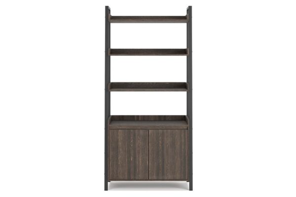 Zendex Dark Brown Bookcase - Image 6