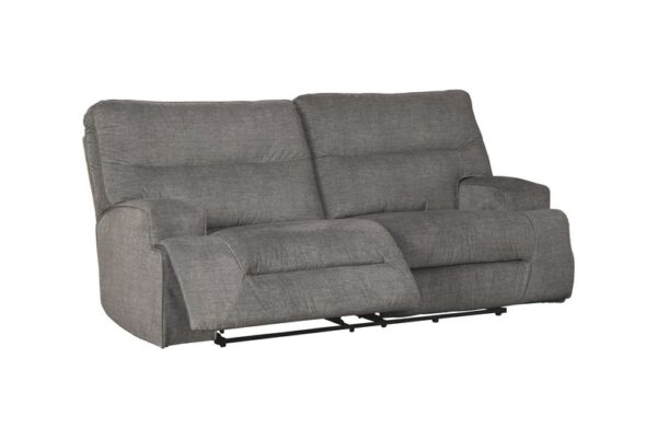 Coombs Charcoal 2 Pc. Power Sofa, Loveseat - Image 2