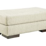 Caretti Parchment Ottoman