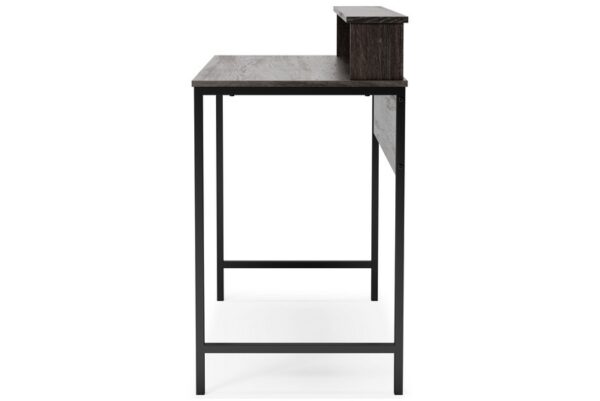 Freedan Grayish Brown Home Office Desk Top Shelf - Image 4