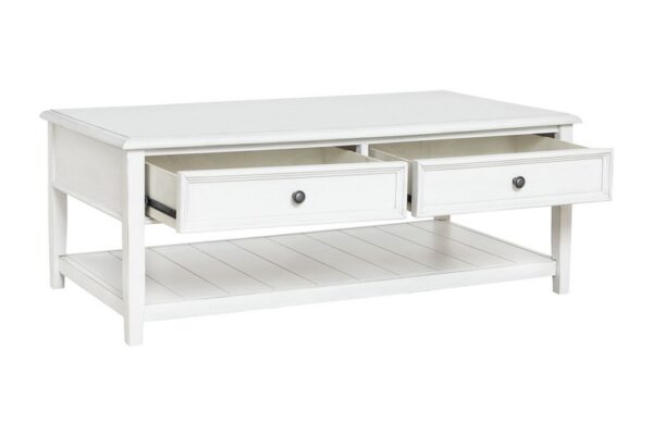 Kanwyn Whitewash Rectangular Cocktail Table - Image 3