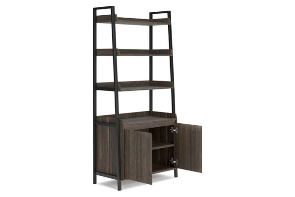 Zendex Dark Brown Bookcase - Image 4