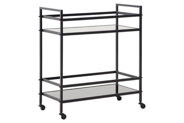 Kailman Black Bar Cart - Image 5