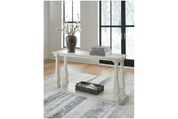 Arlendyne Antique White Sofa Table - Image 2