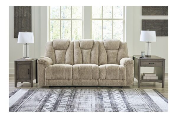 Hindmarsh Stone Power Reclining Sofa With Adj Headrest - Image 2