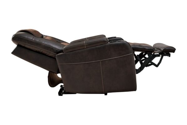 Composer Brown Pwr Recliner/Adj Headrest - Image 6