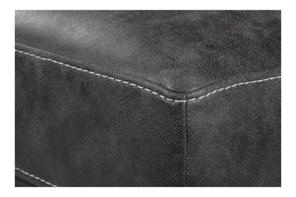 Venaldi Gunmetal Ottoman - Image 6