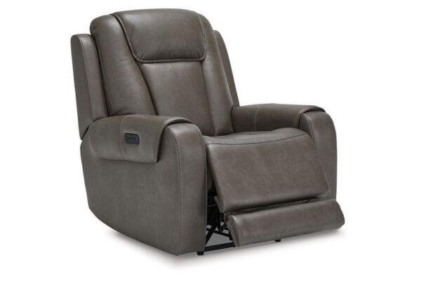 Card Player Smoke Pwr Recliner/Adj Headrest - Image 3