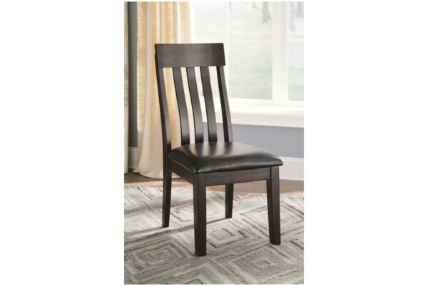 Haddigan Dark Brown Dining Uph Side Chair (Set of 2) - Image 2