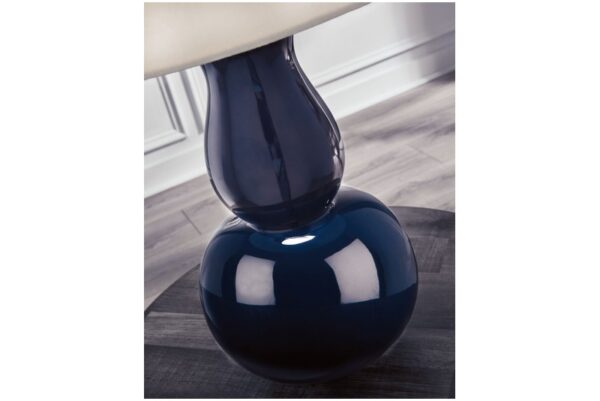 Zellrock Navy Ceramic Table Lamp - Image 3