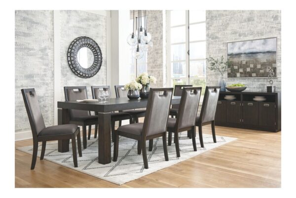 Hyndell Dark Brown Dining Room Server - Image 7