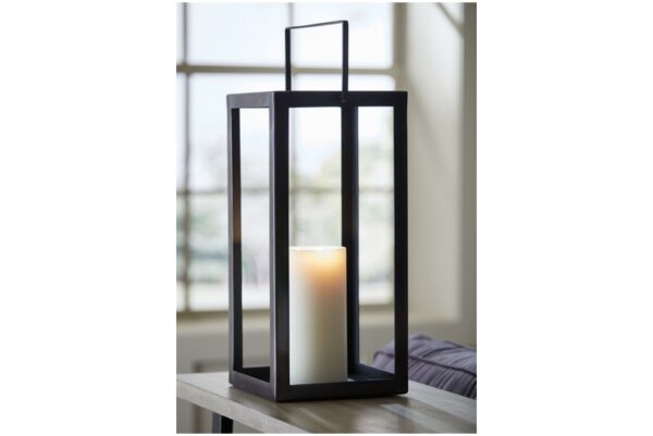 Briana Antique Black Lantern Medium - Image 2