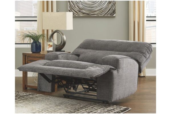 Coombs Charcoal 3 Pc. Power Sofa, Loveseat, Recliner - Image 4