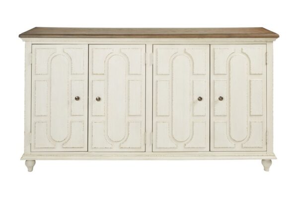 Roranville Antique White Accent Cabinet - Image 4