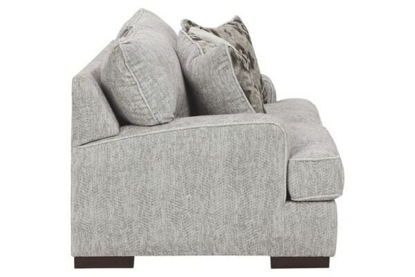 Mercado Pewter Loveseat - Image 4