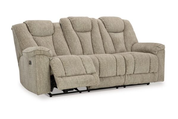 Hindmarsh Stone Power Reclining Sofa With Adj Headrest - Image 3