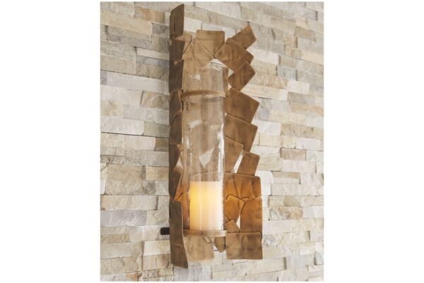 Jailene Antique Gold Wall Sconce - Image 2