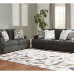 Karinne Smoke 2 Pc. Sofa, Loveseat