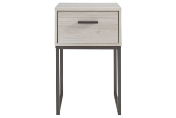 Socalle Light Natural One Drawer Night Stand - Image 4