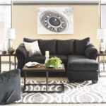 Darcy Black 2 Pc. Sofa Chaise, Rocker Recliner