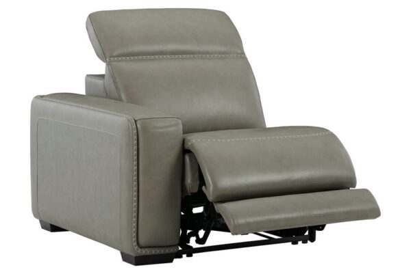 Correze Gray Laf Zero Wall Power Recliner - Image 3