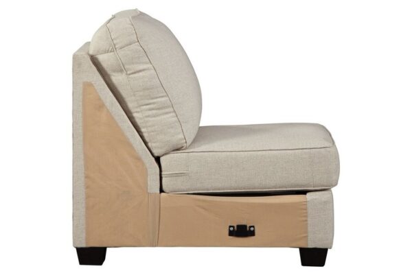 Amici Linen Armless Chair - Image 4