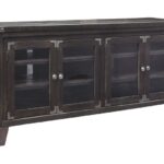 Todoe Gray Extra Large TV Stand