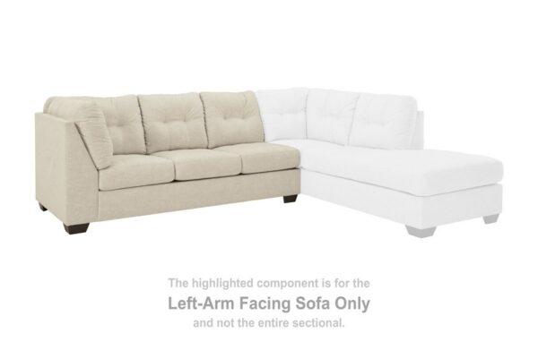 Falkirk Parchment Laf Sofa - Image 2