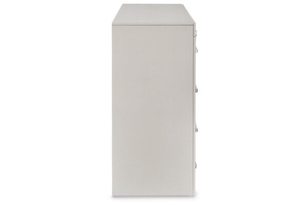 Zyniden Silver Six Drawer Dresser - Image 5