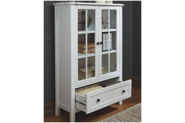 Miranda White Accent Cabinet - Image 2