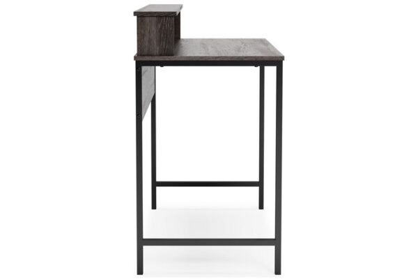 Freedan Grayish Brown Home Office Desk Top Shelf - Image 6