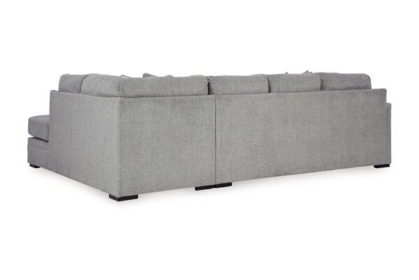 Casselbury Cement 2 Piece Sectional With Raf Corner Chaise - Image 4