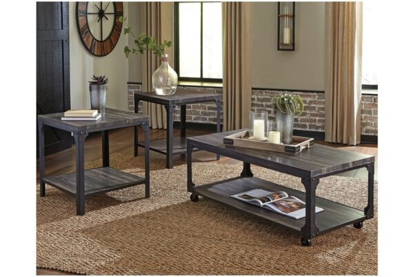 Jandoree Brown / Black Occasional Table Set (Set of 3) - Image 2