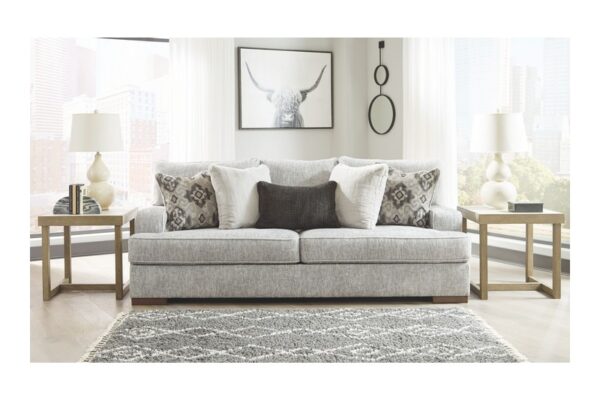 Mercado Pewter Sofa - Image 2