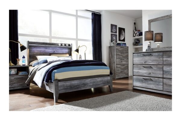 Baystorm Gray Full Panel Bed - Image 2