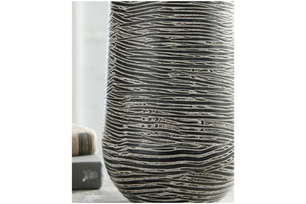 Fynn Antique Gray Vase - Image 3