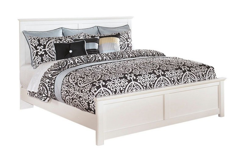 Bostwick Shoals White King Panel Bed Ashley Furniture