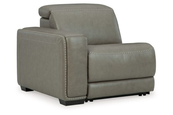 Correze Gray Laf Zero Wall Power Recliner - Image 5