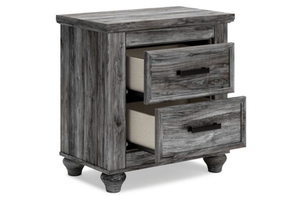 Thyven Gray Two Drawer Night Stand - Image 3