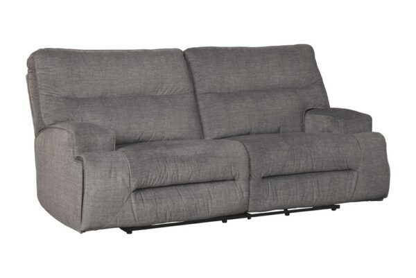 Coombs Charcoal 2 Seat Reclining Sofa - Image 3